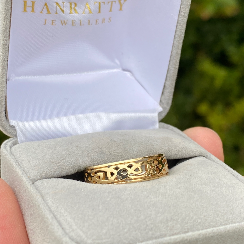 Celtic Ring - 9ct Yellow Gold