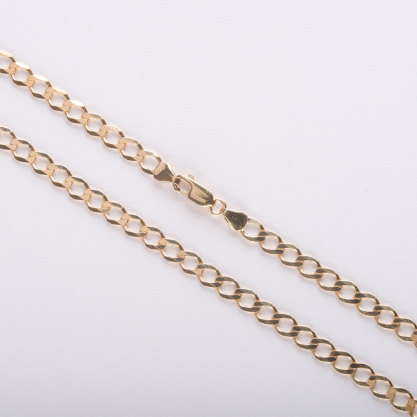 Economy Curb Chain - 9ct Gold