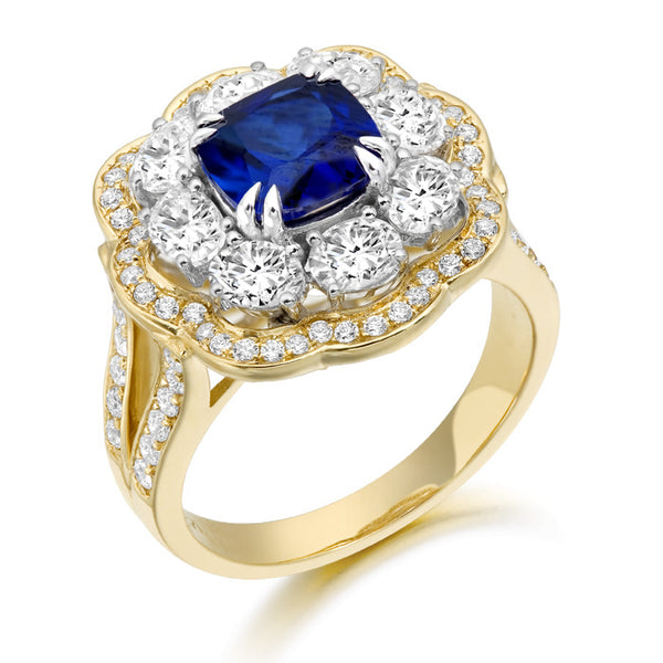 Alika CZ Ring - 9CT YELLOW GOLD