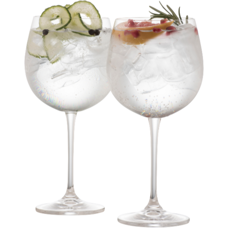 Elegance Gin & Tonic Glass Pair