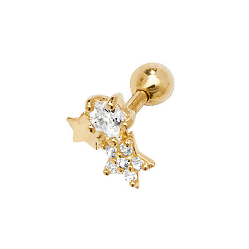 Constellation Cz Piercing - 9ct Yellow Gold