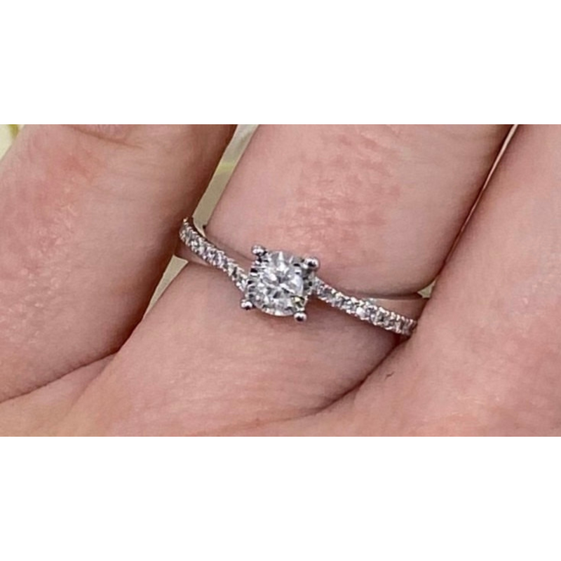 Eve - Diamond Engagement Ring - Hanratty Jewellers