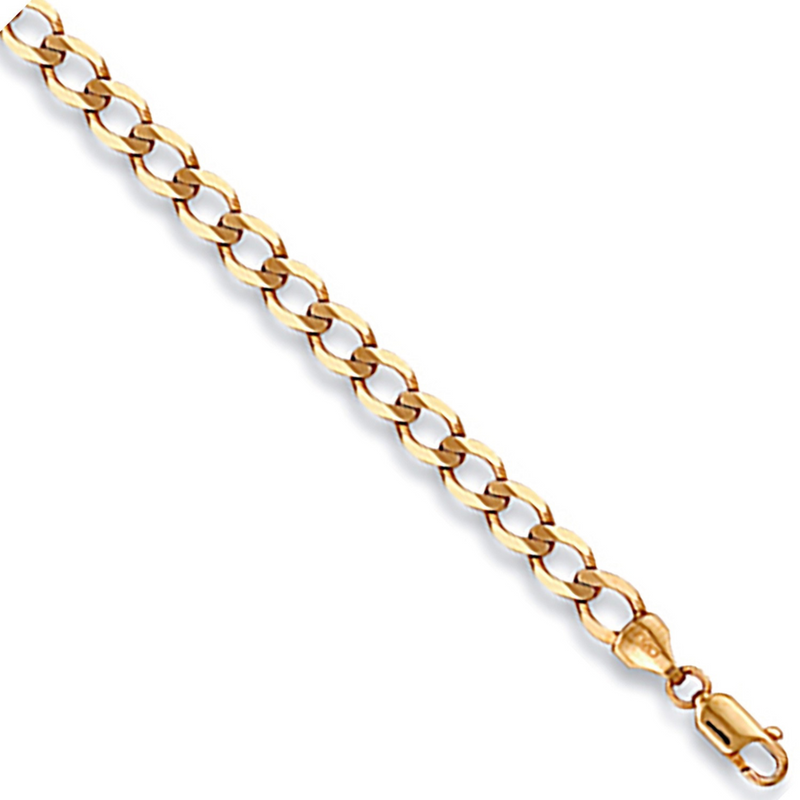 Economy Curb Bracelet - 9CT YELLOW GOLD