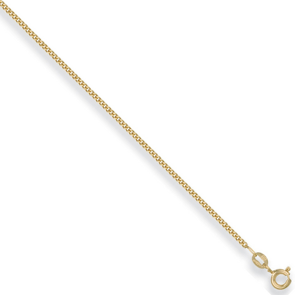  Traditional Classic Curb Chain - 9ct Gold