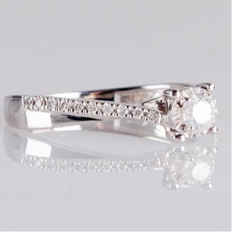 Eve - Diamond Engagement Ring - Hanratty Jewellers