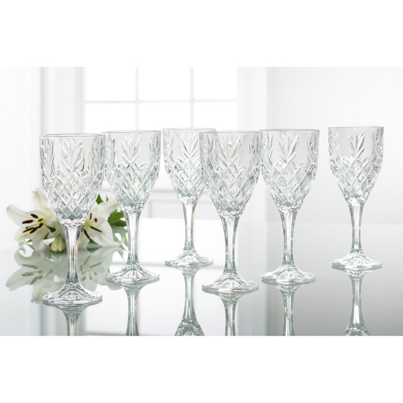 Renmore Goblet Set of 6 - Galway Crystal