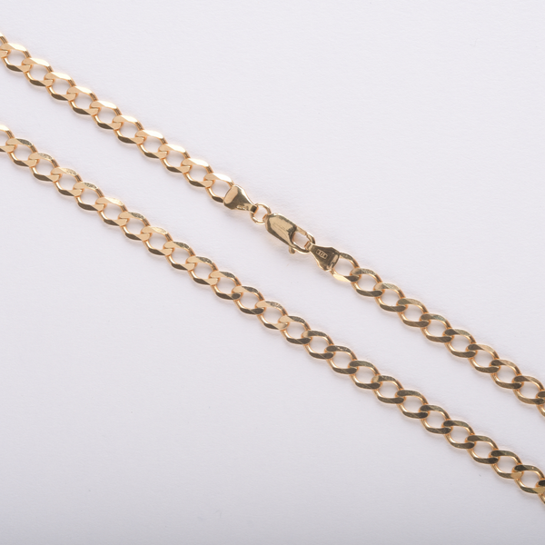 Economy Curb Chain - 9ct Gold