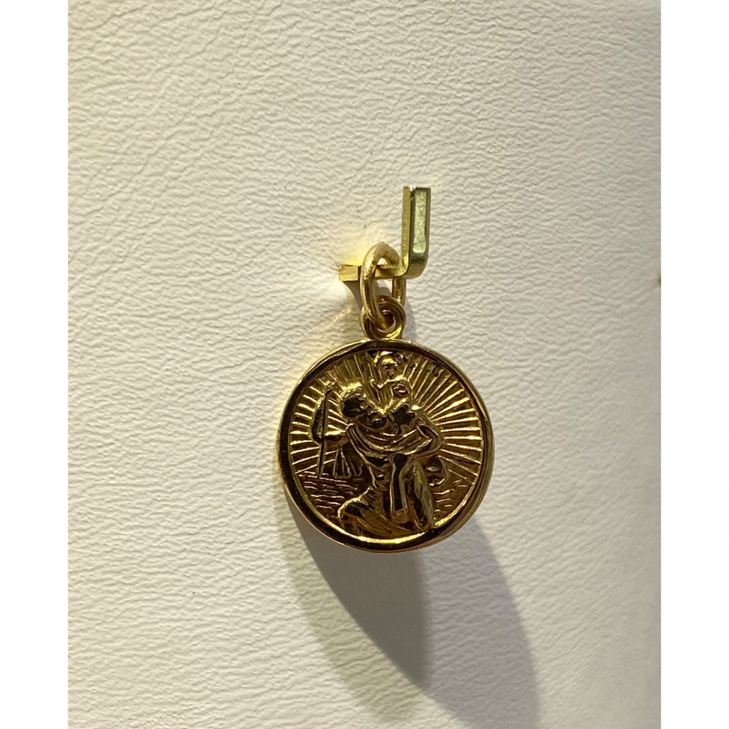 St. Christopher Pendant - 9ct Yellow Gold
