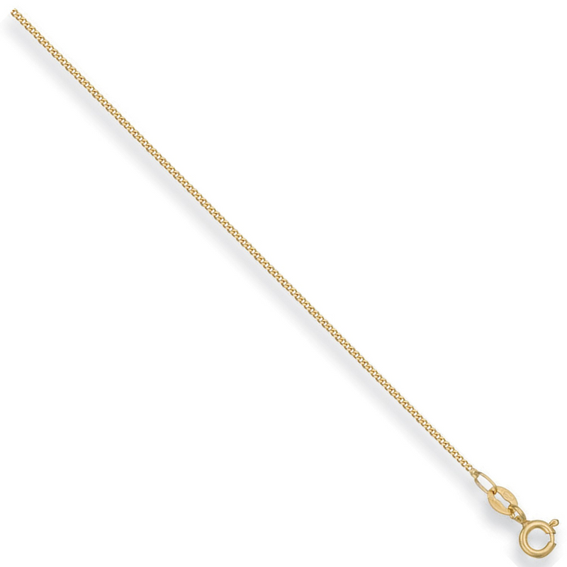Traditional Classic Curb Chain - 9ct Yellow Gold
